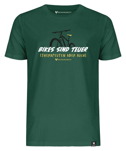 Bikes sind teuer - Unisex Premium Organic Shirt von Bergmensch