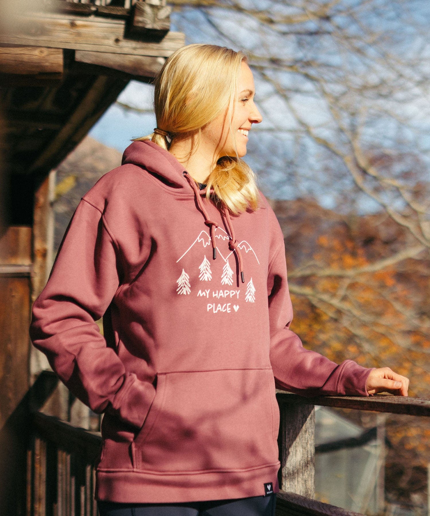 My Happy Place - Unisex Premium Organic Hoodie