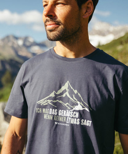 Das Geräusch, wenn keiner etwas sagt - Unisex Premium Organic Shirt
