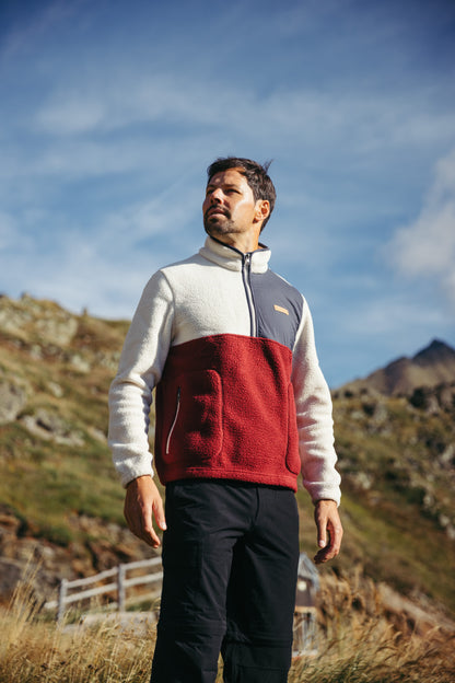 Herren Sherpa Half-Zip