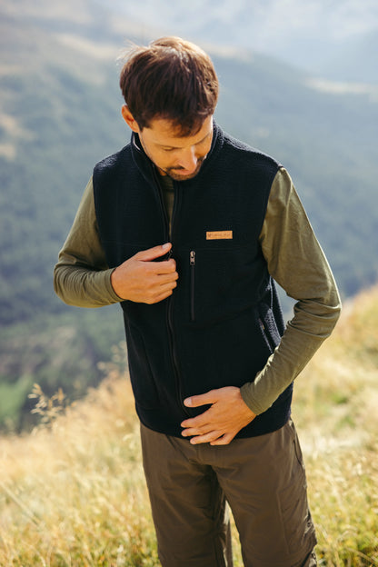 Herren Sherpa Weste