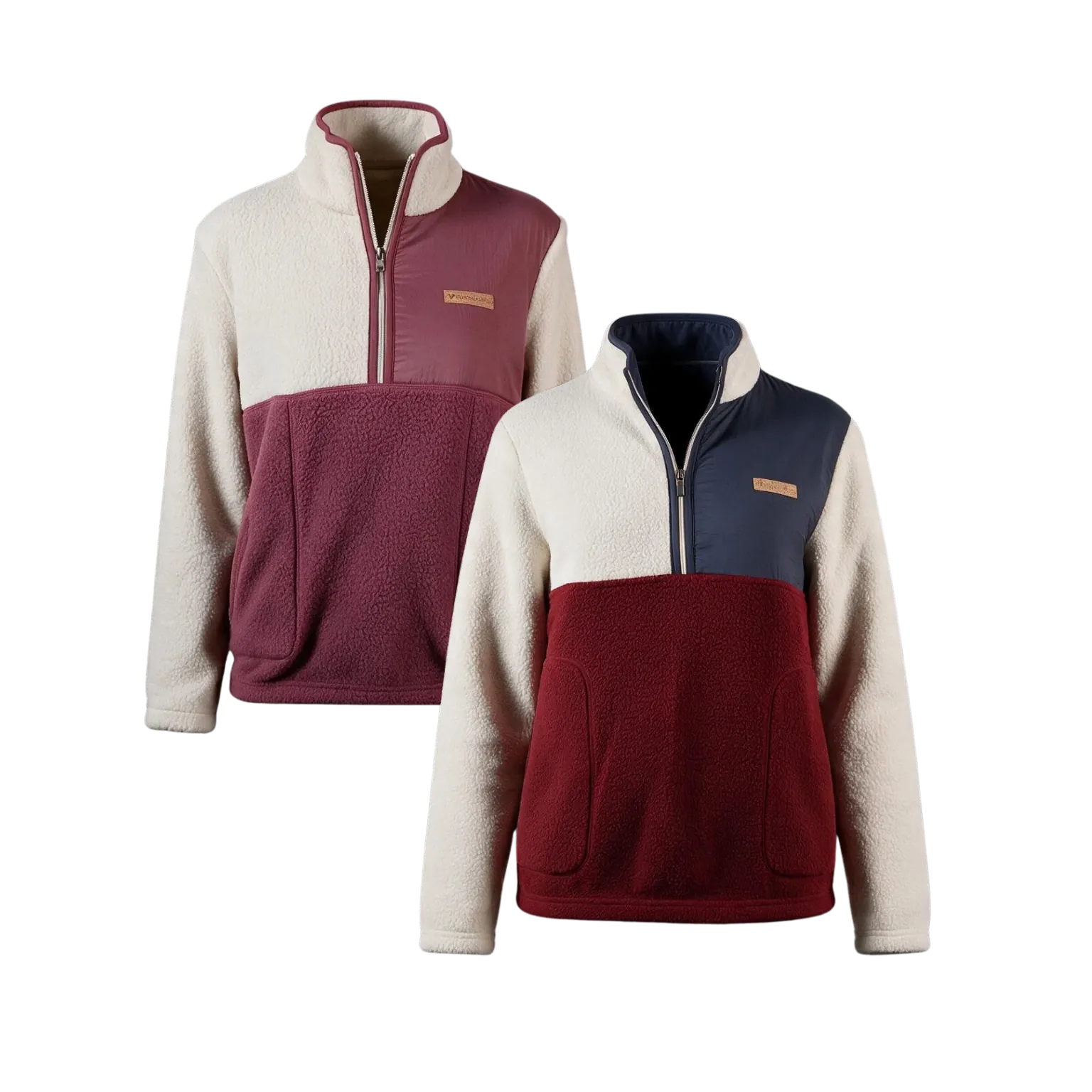 Sherpa Half Zip Damen + Herren