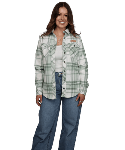 Flanell Overshirt - Damen