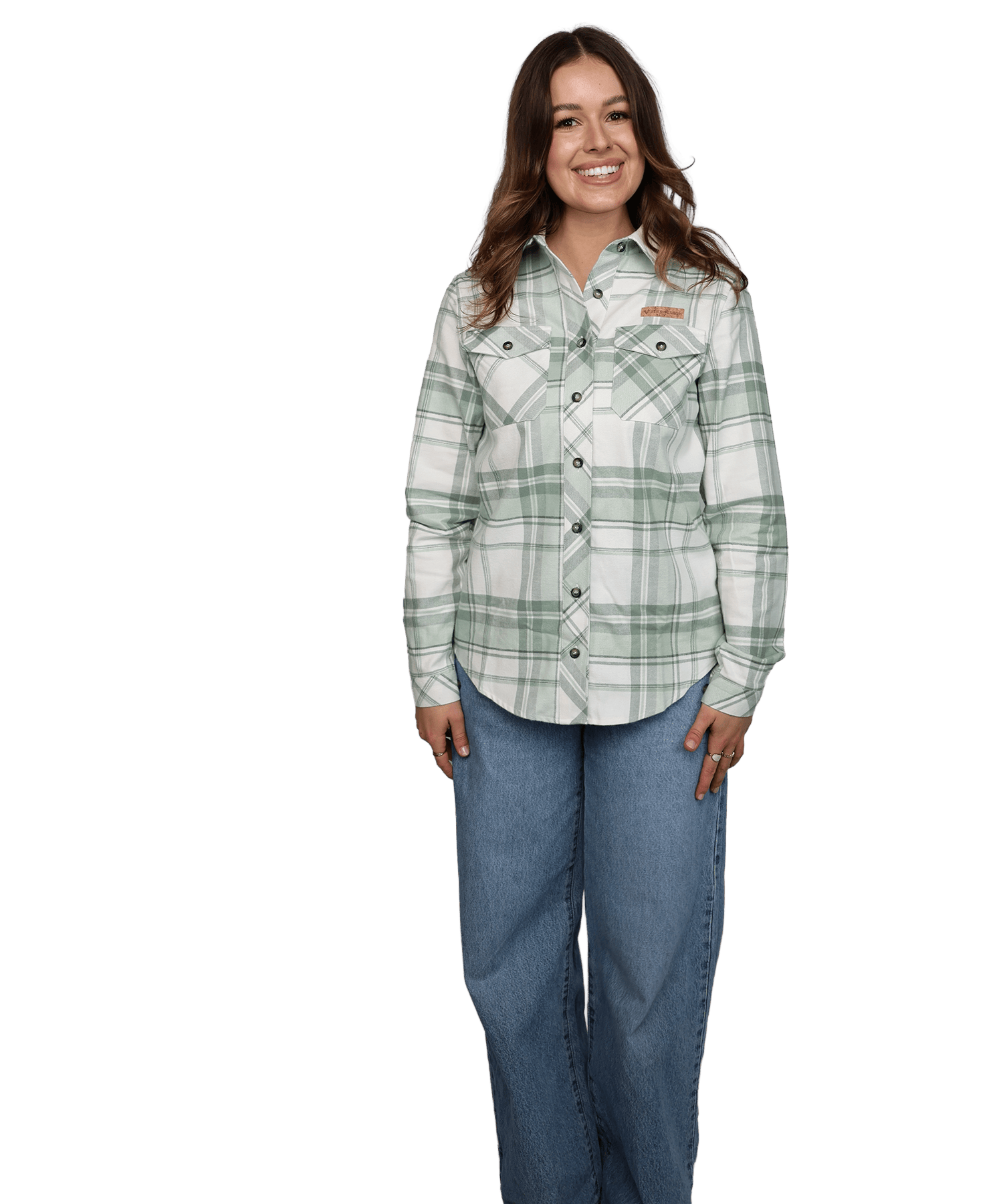 Flanell Overshirt - Damen