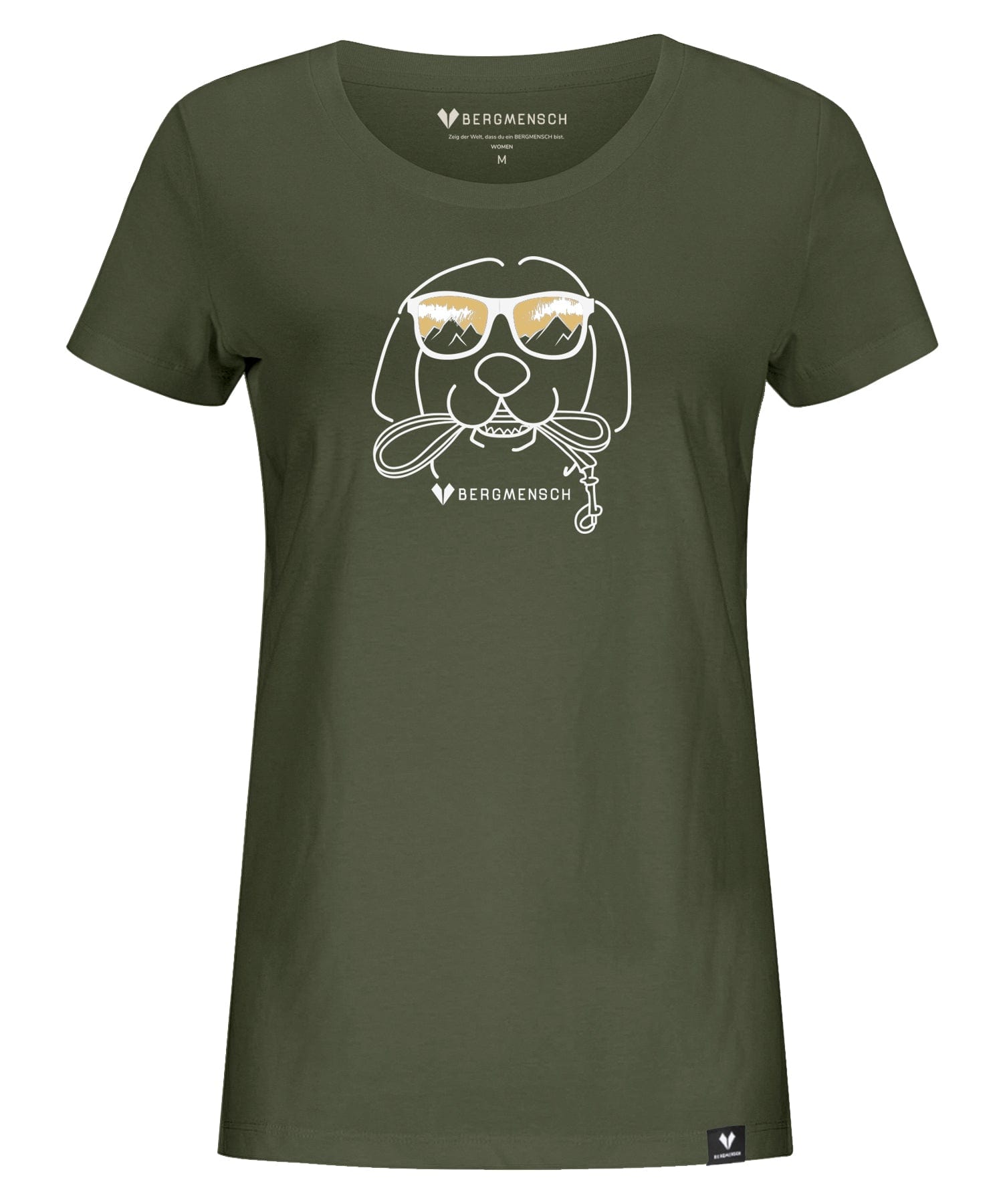 Hund Sonnenbrille - Damen Premium Organic Shirt von Bergmensch