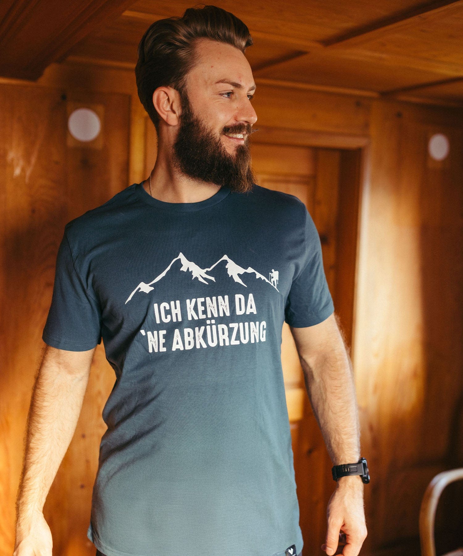 Ich kenn da 'ne Abkürzung - Unisex Premium Organic Shirt von Bergmensch