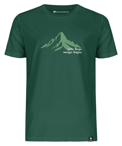 Mehr Berge, weniger Sorgen - Unisex Premium Organic Shirt