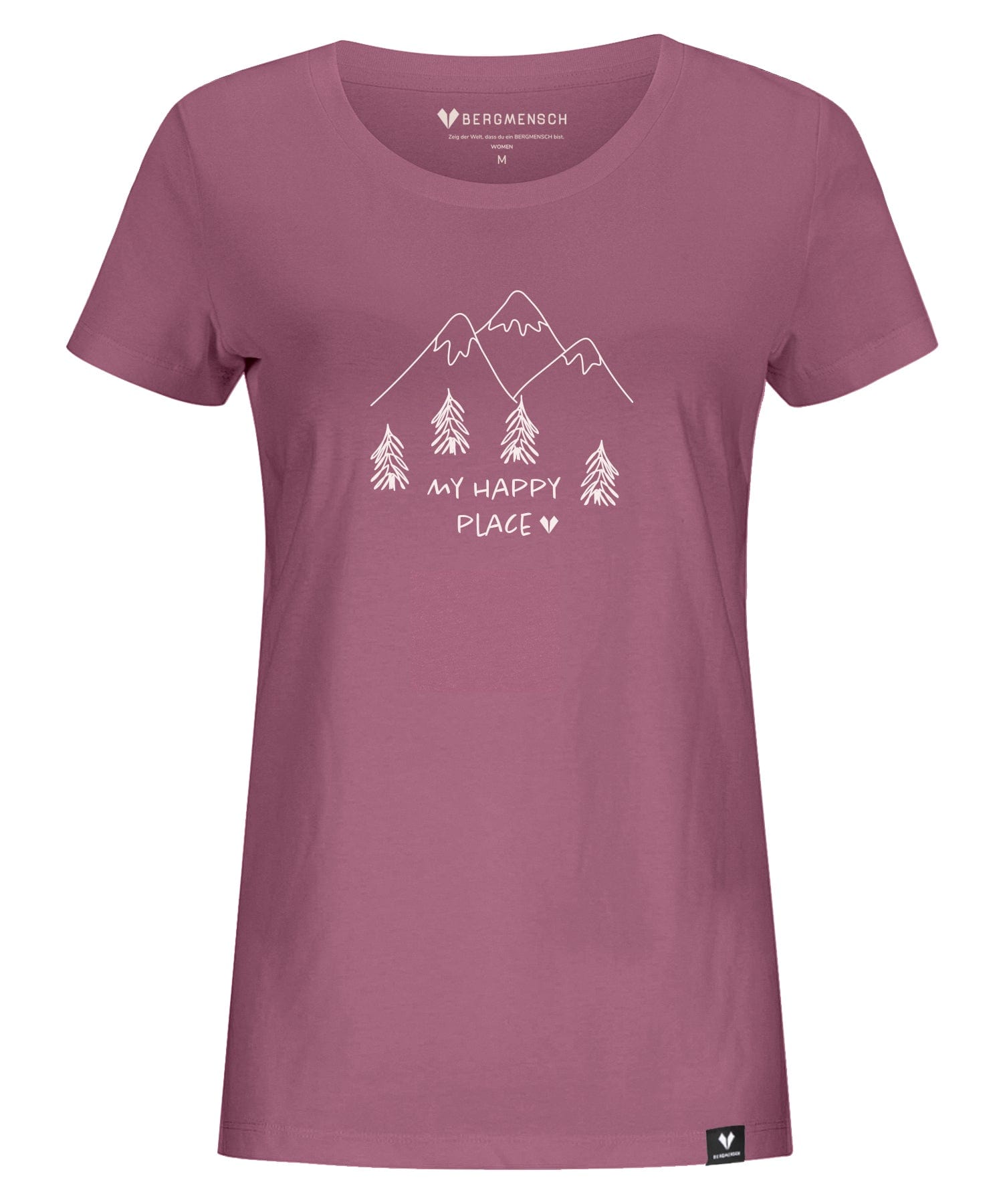 My Happy Place - Damen Premium Organic Shirt von Bergmensch