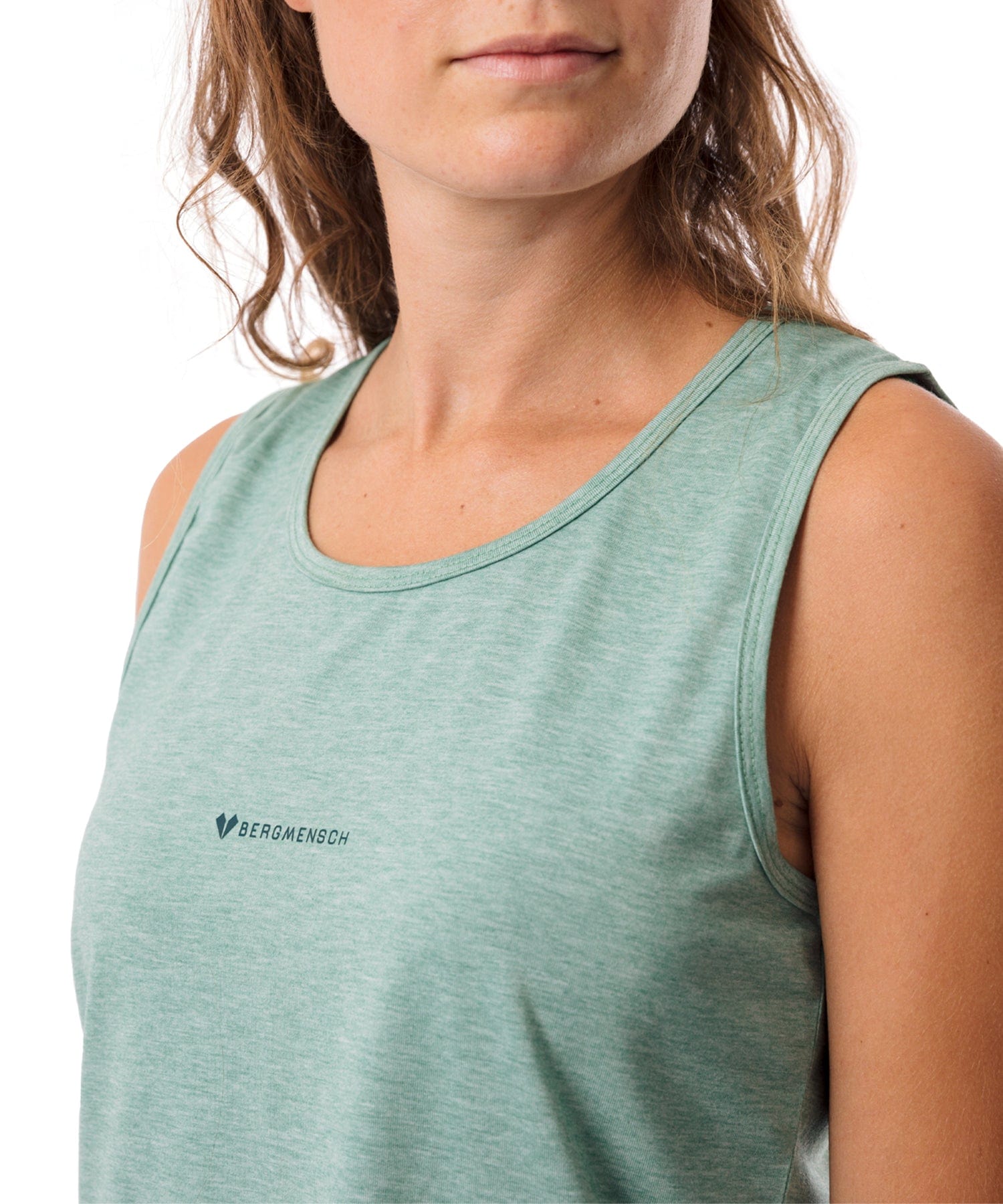 BERGMENSCH® Logo Basic - Damen drirelease® ECO Tanktop von Bergmensch